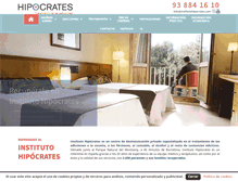 Tablet Screenshot of institutohipocrates.com